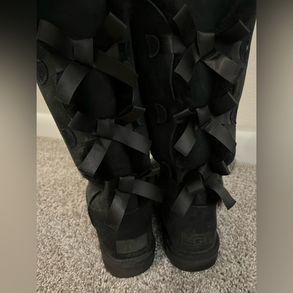 UGG Shoes - Womens UGG® Bailey Bow II Tall Boot - Black